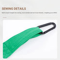 100% Cotton Canvas Kids Pod Swing Seat Sensory Hammock Child Joy Chair for Indoor and Outdoor Use with Hanging Kit and Strap