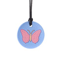 Sensory Chew Necklace for Children - Autism & ADHD Teething Silicone Pendant - BPA Free Chew Toy