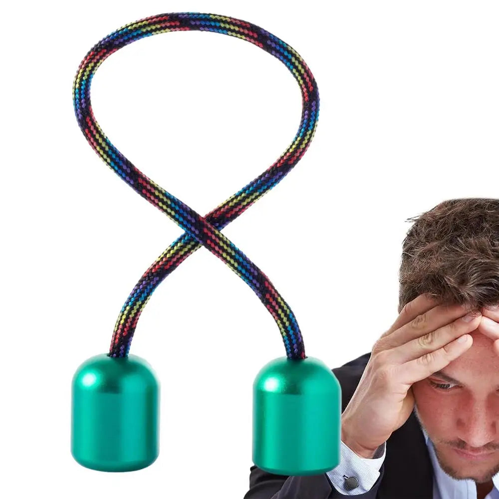 Fidget Toy Worry Beads Finger Skill for Men Women Anxiety Relief Fingertips for Game Non-Stop Kinetic Art