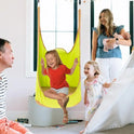 Kids Pod Swing Seat Bag Sensory Swings Kids Pod Swing Seat Portable Hammock Chair Inflatable Hammock Swing with Cushion