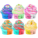 Slime Fluffy Kit for Enfant 50Ml Color Mud Butter Mud DIY Plasticine Bambini Children'S Toys 6Pcs Color Matching Cotton Mud Set