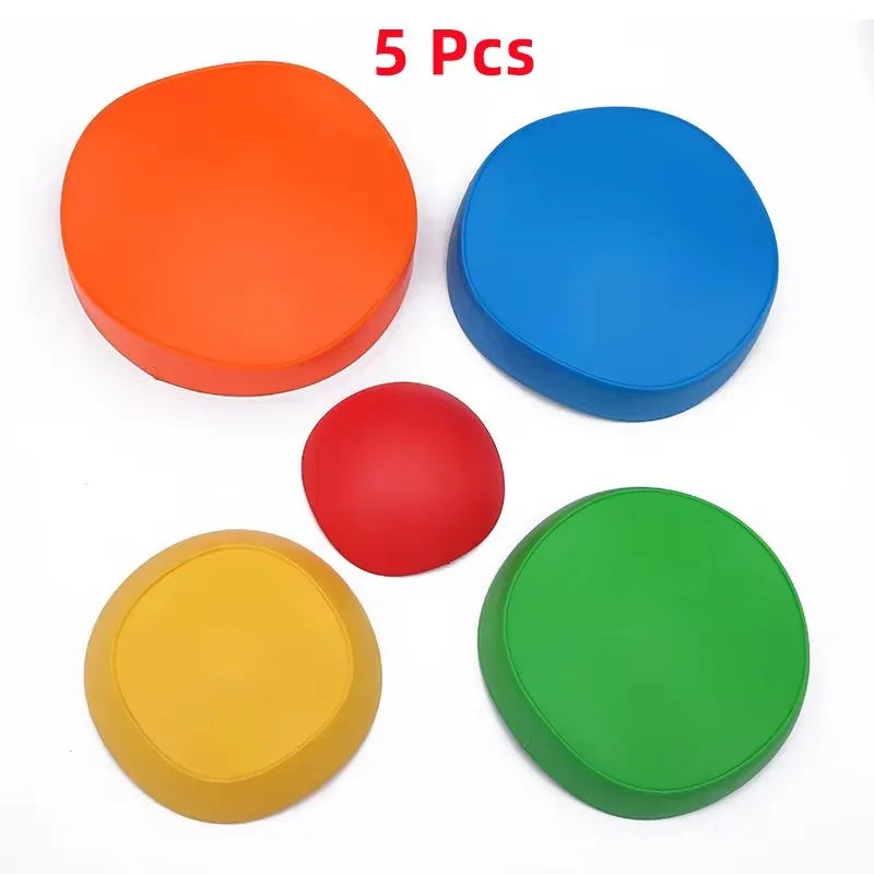 Trampling Stone Tactile Sensory Balance Training Stapstones Child Explorer Kit Outdoor Toy Children Explorers Stepping Stones