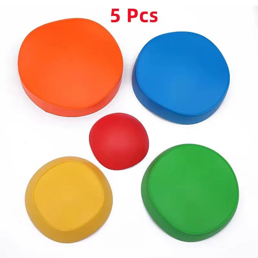 Trampling Stone Tactile Sensory Balance Training Stapstones Child Explorer Kit Outdoor Toy Children Explorers Stepping Stones
