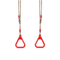 Kids Hanging Gymnastic Rings Indoor Outdoor Playground Swing Garden Backyard Obstacle Course Sensory Integration Training Toys