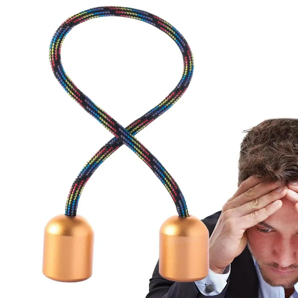 Fidget Toy Worry Beads Finger Skill for Men Women Anxiety Relief Fingertips for Game Non-Stop Kinetic Art