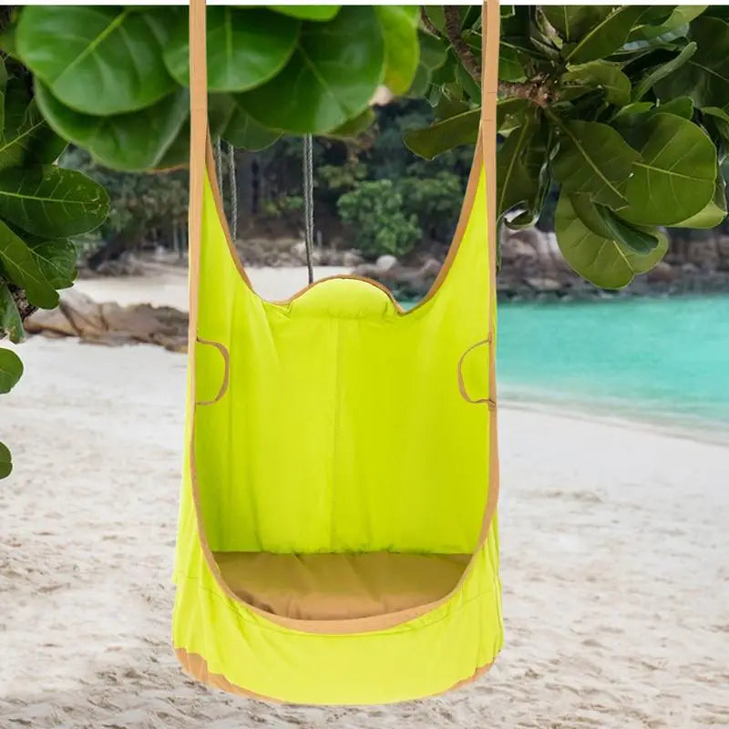 Kids Pod Swing Seat Bag Sensory Swings Kids Pod Swing Seat Portable Hammock Chair Inflatable Hammock Swing with Cushion