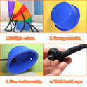 Montessori Rainbow Balance Stone Sensory Integration Training Toys Parish Sports Teaching Aids Party Activities Children Games