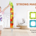 VEVOR 180PCS Magnetic Tile Building Set - Educational Construction Toy for Kids